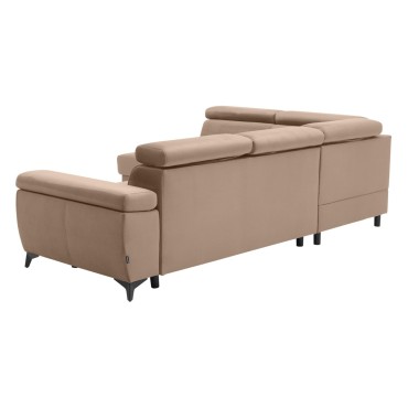 Narożnik Mellow lewostronny beżowy