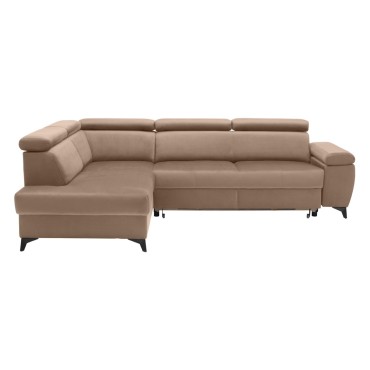 Narożnik Mellow lewostronny beżowy