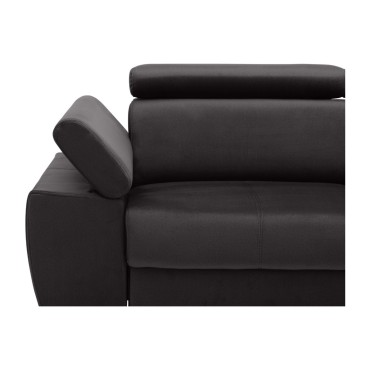 Narożnik Mellow prawostronny antracytowy