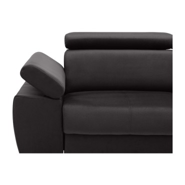 Narożnik Mellow prawostronny antracytowy