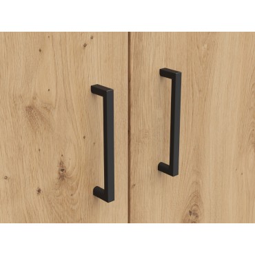 Regał MultiDo 80 cm z 2 drzwiami dąb artisan