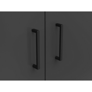 Szafa dwudrzwiowa MultiDo 80 cm grafitowa