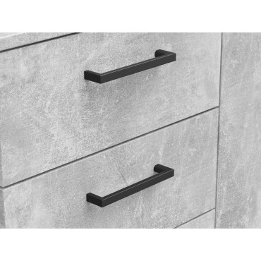 Komoda MultiDo 120 cm z 3 drzwiami i 2 szufladami jasny atelier