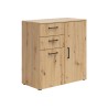 Komoda MultiDo 80 cm z 2 drzwiami i szufladami dąb artisan