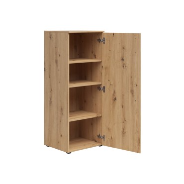 Regał MultiDo 45 cm z drzwiami dąb artisan