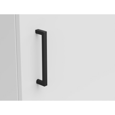 Regał MultiDo 45 cm z drzwiami biały