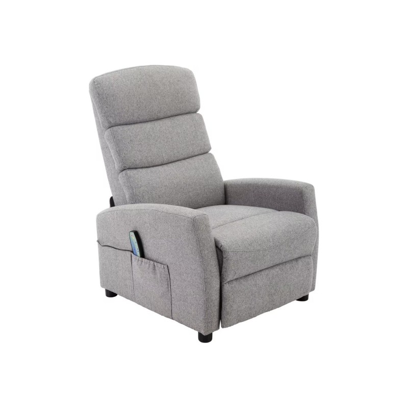 Fotel tradycyjny z funkcją relaks Azra szary
