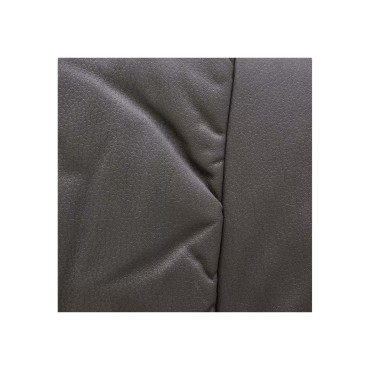 Fotel obrotowy z podnóżkiem Lucie antracytowy