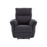 Fotel tradycyjny Redom z elektryczną funkcją relaks szary