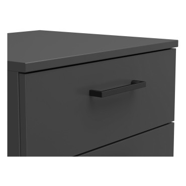 Komoda MultiDo 45 cm z 5 szufladami grafitowa