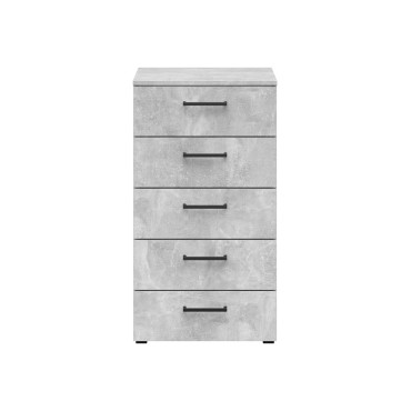 Komoda MultiDo 45 cm z 5 szufladami jasny atelier