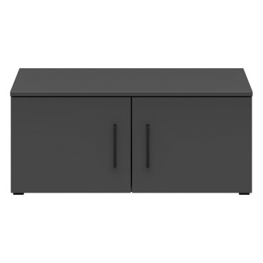 Szafka MultiDo 80 cm dwudrzwiowa grafitowa