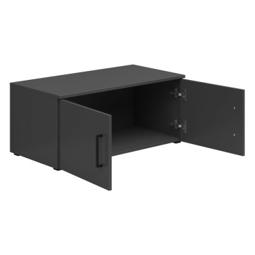 Szafka MultiDo 80 cm dwudrzwiowa grafitowa