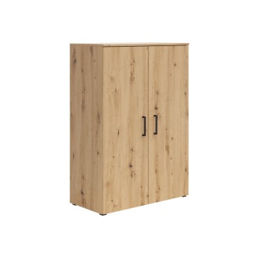 Regał MultiDo 80 cm z 2 drzwiami dąb artisan