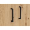 Regał MultiDo 80 cm z 2 drzwiami dąb artisan