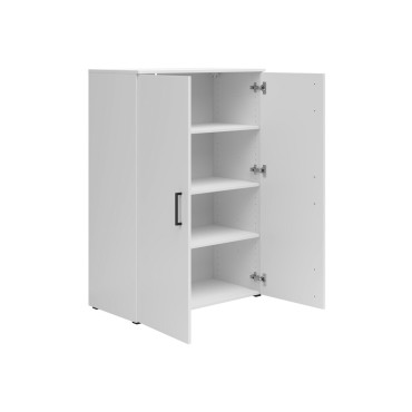 Regał MultiDo 80 cm z 2 drzwiami biały
