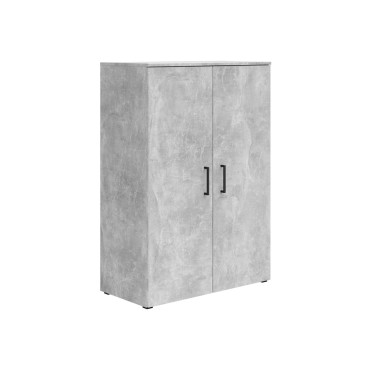 Regał MultiDo 80 cm z 2 drzwiami jasny atelier