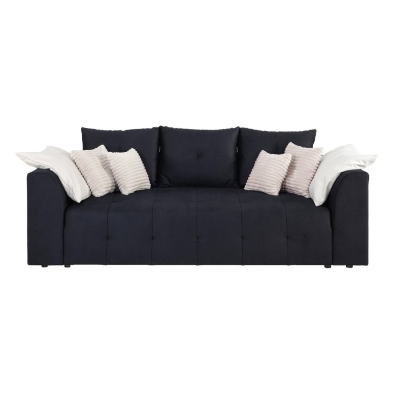 Sofa trzyosobowa Royal IV czarna