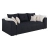 Sofa trzyosobowa Royal IV czarna