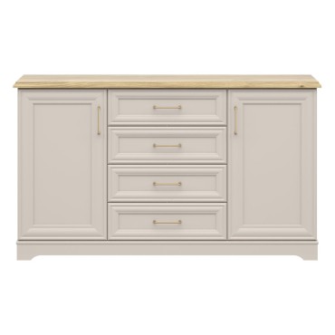 Komoda Anga 154 cm kashmir/dąb mauvella