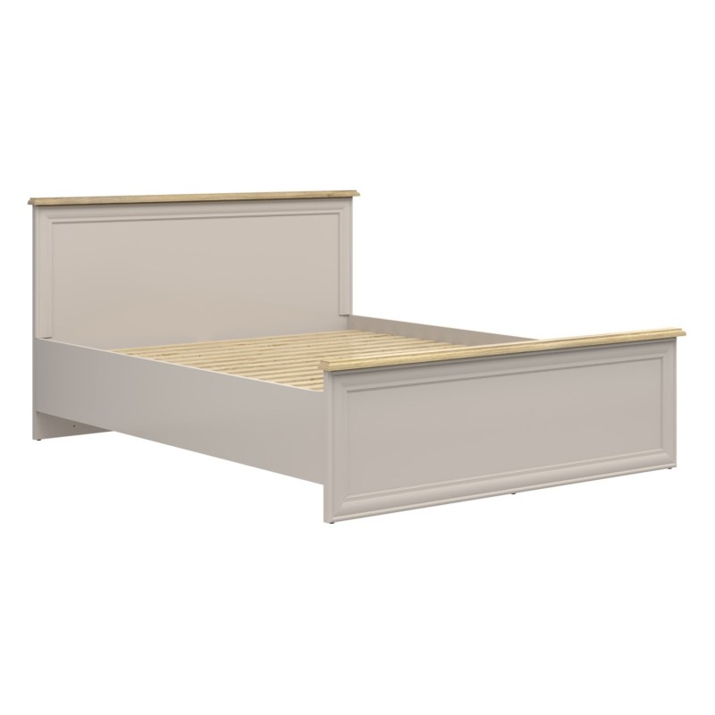 Łóżko Anga A 160x200 kashmir/dąb mauvella