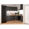 Komplet kuchenny narożny Junona Line 200x200 grafitowy bez blatu