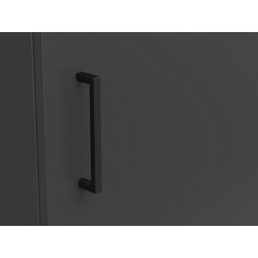 Regał MultiDo 50 cm z drzwiami grafit