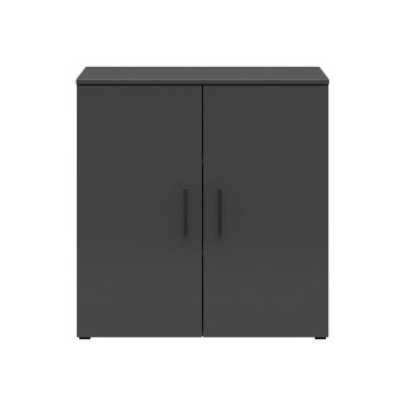 Szafka MultiDo 80 cm dwudrzwiowa grafitowa