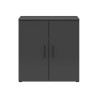 Szafka MultiDo 80 cm dwudrzwiowa grafitowa