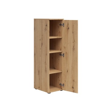 Regał MultiDo 30 cm z drzwiami dąb artisan