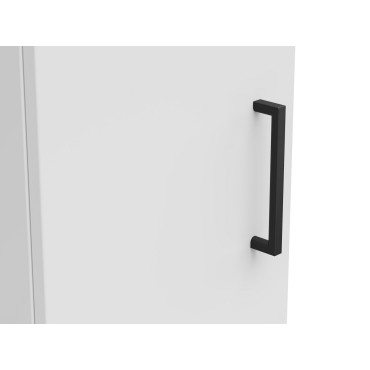 Regał MultiDo 30 cm z drzwiami biały