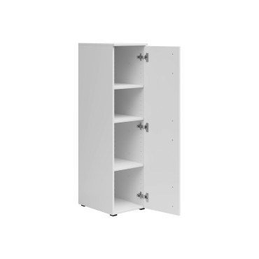 Regał MultiDo 30 cm z drzwiami biały