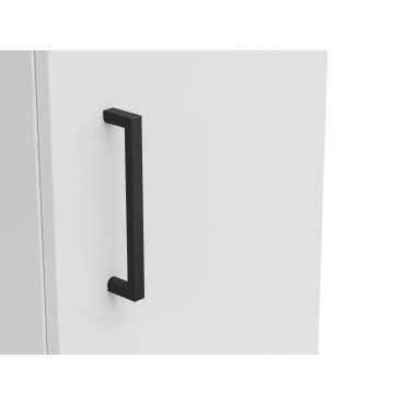 Regał MultiDo 30 cm z drzwiami biały