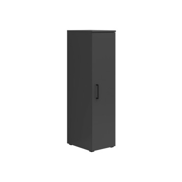 Regał MultiDo 30 cm z drzwiami grafitowy