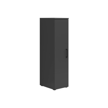 Regał MultiDo 30 cm z drzwiami grafitowy