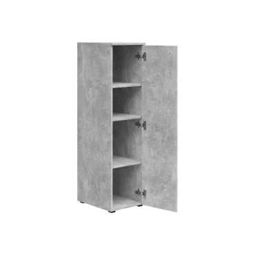 Regał MultiDo 30 cm z drzwiami jasny atelier