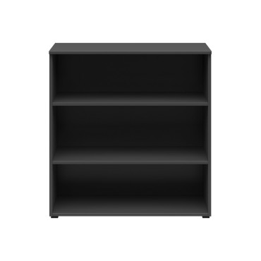 Regał MultiDo 80 cm z 2 półkami grafitowy