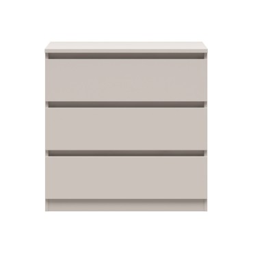 Komoda Tetrix 75 cm z 3 szufladami kaszmir