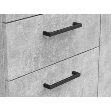 Komoda MultiDo 120 cm z 3 drzwiami i 2 szufladami jasny atelier