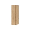Regał narożny MultiDo 71,5x71,5 cm z drzwiami dąb artisan