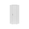 Regał narożny MultiDo 71,5x71,5 cm z drzwiami biały