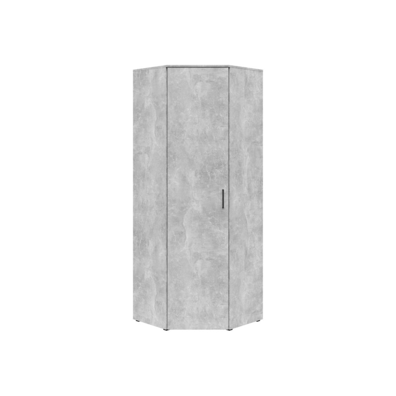 Regał narożny MultiDo 71,5x71,5 cm z drzwiami jasny atelier