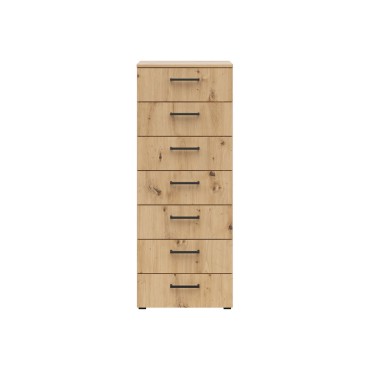Komoda MultiDo 45 cm z 7 szufladami dąb artisan