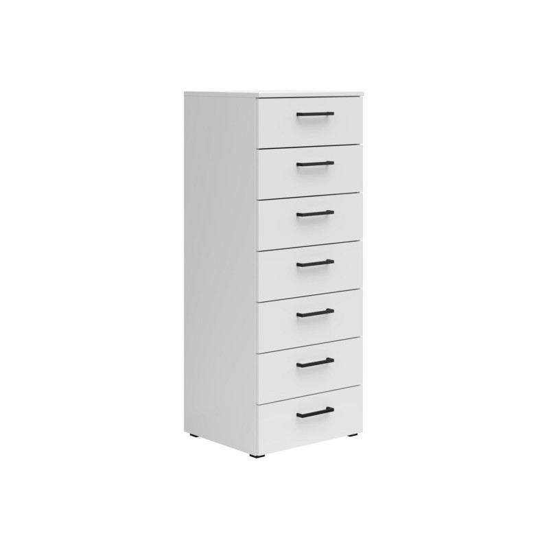 Komoda MultiDo 45 cm z 7 szufladami biała