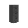 Komoda MultiDo 45 cm z 7 szufladami grafitowa