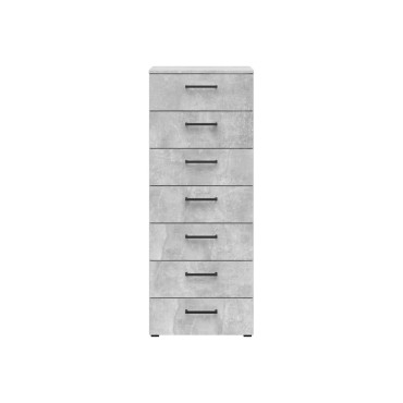 Komoda MultiDo 45 cm z 7 szufladami jasny atelier