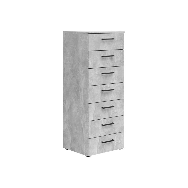 Komoda MultiDo 45 cm z 7 szufladami jasny atelier