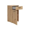 Komoda MultiDo 45 cm z drzwiami i szufladą dąb artisan