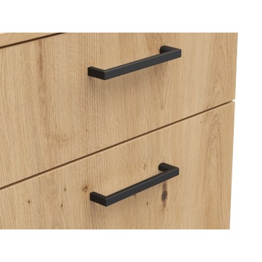 Komoda MultiDo 45 cm z drzwiami i szufladą dąb artisan
