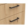 Komoda MultiDo 45 cm z drzwiami i szufladą dąb artisan
